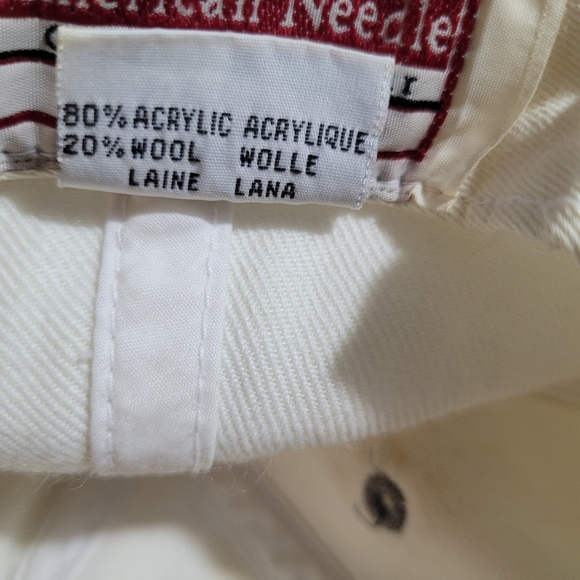 Men's American Needle New York Yankees 90's White w/Gray Velcro Back Adjustable - Picture 9 of 11